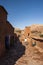 Street markets on the way to the fortified AÃ¯t Benhaddou, Morocco