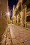 Street in Mdina, Night, Malta, Historical, Unesco