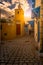 Street in Medina in Sousse, Tunisia.