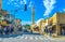 The street with the minaret