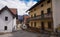 Street in Mione, North East Italy