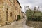 Street in Monteriggioni, Italy