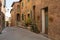 Street in Monticiano, Tuscany