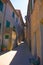 Street in Montorsaio in Tuscany