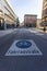 This street in munich, germany, is sign-posted as a bicycle boulevard text in german: FahrradstraÃŸe means bicycle boulevard