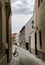 Street in the old German town of Naumburg