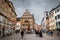 Street in old historical town Konstanz