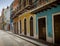 Street of old San Juan, Puerto Rico