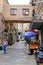 Street of old town of Jerusalem in Israel