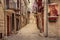 Street in the old town. Ruvo di Puglia. Apulia. Italy