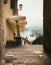 Street old town San Gimignano