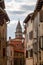 Street in the old town of Vodnjan, Istria