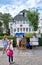 A street painter on the beach promenade at the Baltic Sea. Binz on the island of RÃ¼gen. Germany