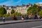 Street of Paris center, France