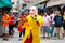 Street performance for Chinese Hungry Ghost festival (Por Tor) a