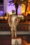 Street Performer in Las Vegas: Human Gold Statue