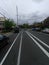 Street in Portland on a cloudy day