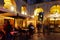 Street restaurants at Placa Reial. Barcelona