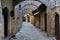 Street of Rhodes medieval city