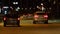 street road cars lighs dark background travel tolll staton in ionia street greece