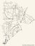 Street roads map of the Altona-Nord quarter of the Altona borough bezirk