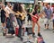 Street-rock musicians