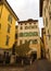 Street in Rovereto, Trentino, Italy