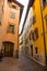 Street in Rovereto, Trentino, Italy