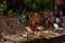 Street sale of leather crafts in Sintra