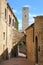 Street of San Gimignano