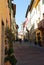 Street of San Quirico d\'Orcia