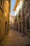 Street in Santa Fiora, Tuscany