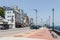 Street Scenario with Buildings and Promenade of Mukho Port, Donghae City, Gangwon Province, South Korea, Asia