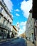 Street scene with  in Lisbon  Portugal