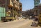 Street scene in the Mokattam village, nicknamed `Garbage City`, in the Greater Cairo Urban Region, Egypt.