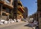 Street scene in the Mokattam village, nicknamed `Garbage City`, in the Greater Cairo Urban Region, Egypt.