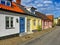 Street scene from the Swedish town of Ystad Sweden