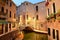 Street scene in Venice, Italy