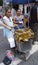 Street seller mexican tamales