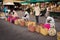 Street sellers. Djema el Fna square. Marrakesh. Morocco