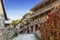 Street Sharambeyan in the town of Dilijan with old houses. Armenia