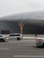 Street side view of Seoul`s Dongdaemun design plaza