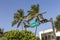 Street sign of famous street Ocean Drive in Miami South Beach