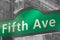 Street signs for Fifth Avenue in NYC
