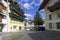 Street in the ski resort Mayrhofen