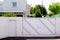 Street sliding design portal suburb home and door white metal aluminum house gate access modern