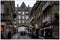 The street in St Malo, aka Saint Malo, Brittany, France