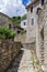 Street in Syrrako village, Epirus, Greece