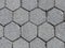 Street tiles honeycomb patterned background