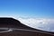 Street to Mauna-Kea-Observatory, Hawaii, USA